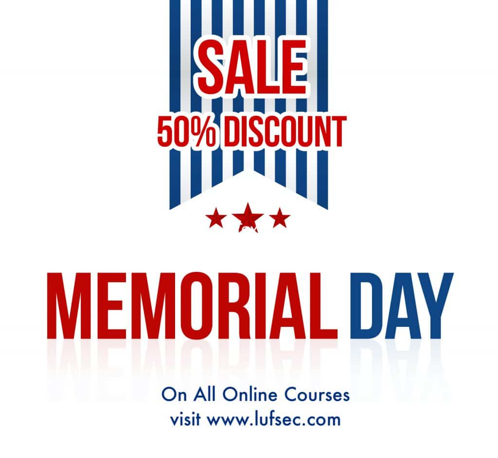 Memorial Day Sales at LufSec