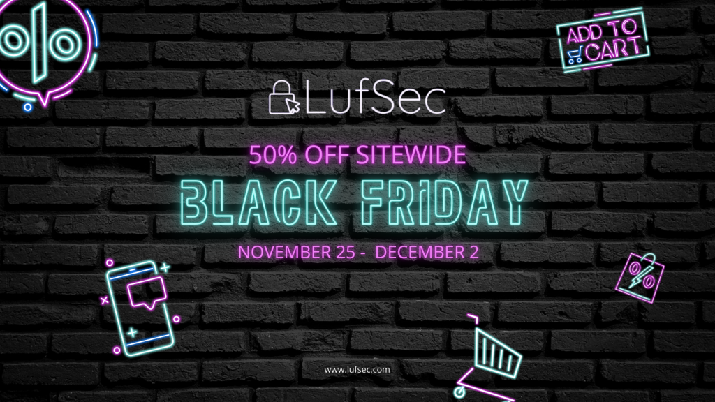 Cybersecurity Black Friday deals